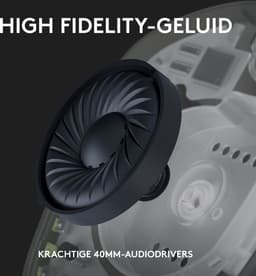 Logitech G435 LIGHTSPEED - Draadloze Gaming Headset - Bluetooth - PC, Mobile - Zwart — thumbnail 18