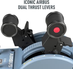 Thrustmaster TCA Quadrant Airbus Edition - Throttle Quadrant - Replica Gashendel - PC - Inclusief H.E.A.R.T Magnetische Technologie - Officieel Airbus-gelicentieerd — thumbnail 4