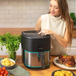 Grote Vetarme Friteuse 6,5L | 1700W | PerfectCook Technologie | 12 Kookmodi | Touchscreen | Instelbare Temperatuur 80-200ºC — thumbnail 13