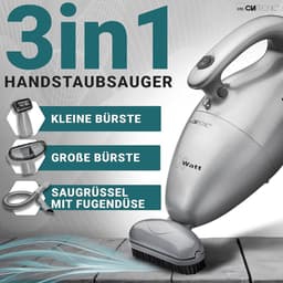 Handstofzuiger met 700 Watt & laag gewicht voor kussens-auto's-computers Vacuum Cleaner met 6m kabel & permanent stoffilter — thumbnail 5