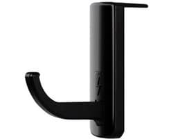Finnacle - Houder voor koptelefoon - Hoofdtelefoon houder - Koptelefoon aan monitor bevestigen - Headset houder - Zwart
