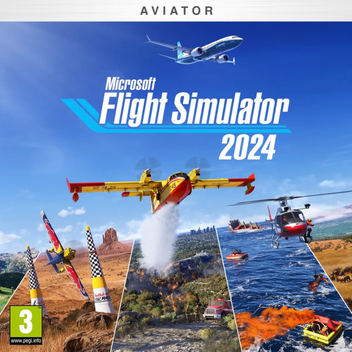 Microsoft Flight Simulator 2024: Aviator Edition - Xbox Series X + S & Windows Download — afbeelding 1