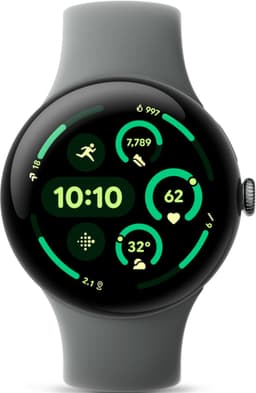 Google Pixel Watch 3 - Smartwatch - 45mm - Grijsgroen/Grijsgroen — thumbnail 1