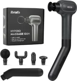 Ibrafa Hypero Massage Gun Professioneel - inclusief AI technologie - extra afneembare handvat - Massage pistool - Sport en Relax Massage Apparaat — thumbnail 1