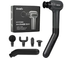 Ibrafa Hypero Massage Gun Professioneel - inclusief AI technologie - extra afneembare handvat - Massage pistool - Sport en Relax Massage Apparaat