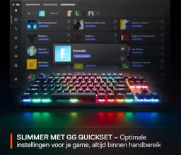 SteelSeries Apex Pro TKL Gen 3 - Mechanisch Gaming Keyboard - US Qwerty- Rapid Trigger, Rapid Tap, Protection Mode — thumbnail 4