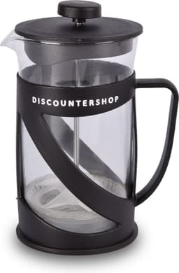 French Press Koffiemaker 600ml - RVS & Kunststof Cafetière - Borosilicaatglas Espresso & Thee Maker - Koffiepers & Koffiepot - Geschikt voor Koffie en Thee — thumbnail 1