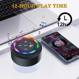 Equivera Bluetooth Speaker - Draagbare Luidspreker - Douche Luidspreker - Draadloos - Waterdicht — thumbnail 7