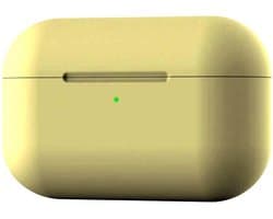 DW4Trading Siliconen Case Hoes Geel - Geschikt voor Apple Airpods Pro