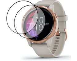 Geschikt voor Garmin Venu 2s Screenprotector - PET Folie Screen Cover Protector - 2 Stuks