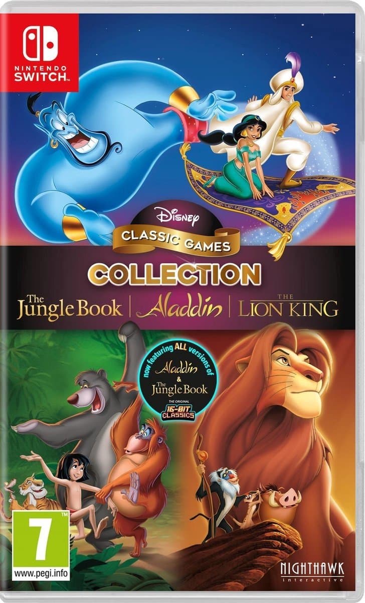 Disney Classic Games Collection: The Jungle Book, Aladdin and The Lion King - Switch — afbeelding 1