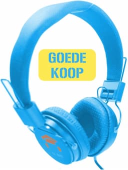 DKT -Eduline Skooli Hoofdtelefoon blauw zachte hoofdband en zachte oorschelpen DKT-KT898BL (schoolklas, school, onderwijs) — thumbnail 1
