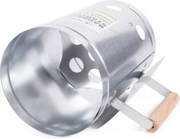 BBQ Collection Houtskoolstarter - Metaal - 27x16cm — thumbnail 1