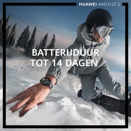 Huawei Watch GT 3 - Smartwatch - 46mm - Zwart — thumbnail 8