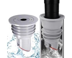 Afvoerslang voor wasmachine - Flexibele afvoerslang voor badkamer en utility room, waterafvoer en installatiegemak