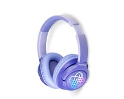 KPop Demon Hunters - Huntr/x - draadloze koptelefoon - led lights design - over-ear model - microfoon - 50 uur speeltijd