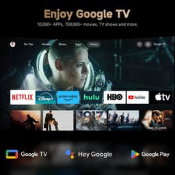 4K Beamer met Google TV – Native Full HD Projector, 1100 ANSI Lumen, Autofocus, HDR10, Wifi & Bluetooth, Netflix Compatibel — thumbnail 2