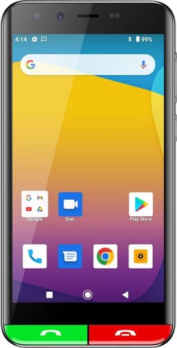 Senioren Telefoon - Smartphone - Artfone Smart_500 - 4G LTE - 5" - SOS-Functie - 3GB RAM - 32GB ROM - 2550 mAh - 13MP camera - GPS - Zwart — thumbnail 3