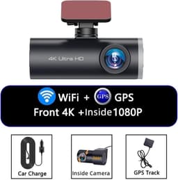 Auto Dashcam - 4K Recorder - Veilig Rijden - Dubbele Opname - 170 Graden - Zwart — thumbnail 5