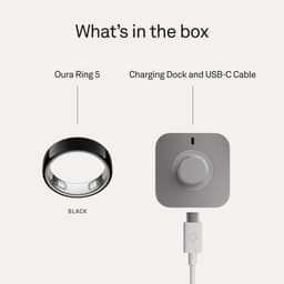 Oura Ring 5 Maat 12 Zwart — thumbnail 5