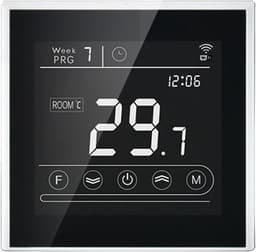 Slimme Thermostaat - Temperatuurregelaar - Verwarming Regelen - Wifi Bediening - 86x86mm - Wit — thumbnail 5