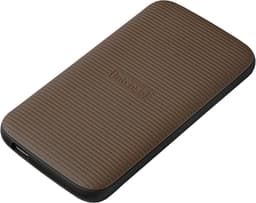Externe SSD - Draagbare Opslag - Snelle Data Transfer - Super Speed USB 3.2 - 500 GB - Bruin — thumbnail 1
