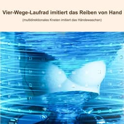 Mini-wasmachine, 1,5 liter wasmachine voor buiten, 3 wasprogramma's, oplaadbare sokkenwasmachine, geschikt voor thuis, op reis en in studentenkamers. — thumbnail 5