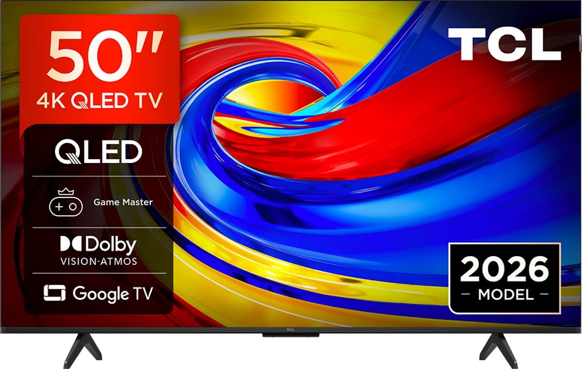 TCL 50P79L - 50 inch - 4K QLED - 2026 - Smart TV — afbeelding 1