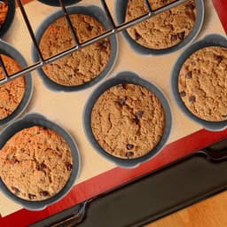 12 stuks siliconen muffinvormen voor airfryer, herbruikbare bakvorm, siliconen vormen voor muffins, cake en eieren — thumbnail 9