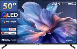 ANTTEQ Q50-AGU1.Q1 - 50 Inch (126 cm) 4K UHD QLED Smart TV - Android TV - Dolby Atmos — thumbnail 1