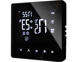 Digitale Thermostaat - Slimme Regelaar - Klimaat Beheersing - App Bediening - 10 x 9 x 5.5 cm - Zwart