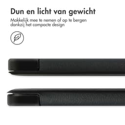 imoshion Tablet Hoes - Geschikt voor Samsung Galaxy Tab A9 Plus - Trifold Bookcase - Zwart — thumbnail 4