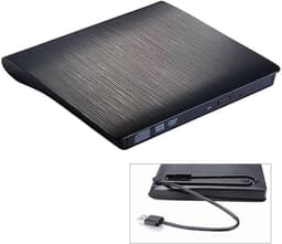 Externe schijf - Dvd-brander - Gegevensbeheer - USB 3.0 en Type-C - 166 x 166 cm - Zwart — thumbnail 5