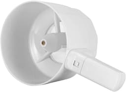 Elektrische Meelzeef - Zeefmachine Keuken - Bakken Vereenvoudigen - Eenvoudige Bediening - 23.5 cm - Wit — thumbnail 1