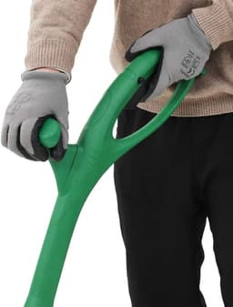 Elektrische grasmaaier - Grasmaaier - Gazononderhoud - 140 Watt vermogen - 35 cm snijbreedte - Groen — thumbnail 4