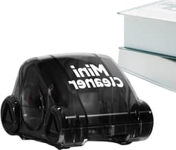 Mini Bureau Reiniger - Desktop Organizer - Werkplek Opruimen - Schattig Ontwerp - 8x8x6 cm - Zwart — thumbnail 1