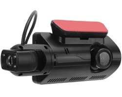 Dailygoods - Mini Dashcam met Dubbele Lens en Nachtzicht