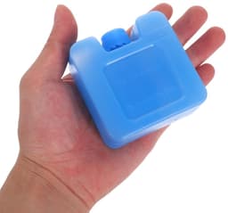 Dailygoods - Dailygoody - Airconditioning Koeler - Draagbare IJsblokjeshouder - Compact en Licht - Sky-Blue - Herbruikbare IJsdozen - Ideaal voor Zomer - 6 Stuks — thumbnail 5