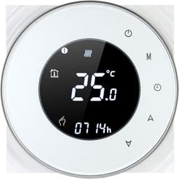 Ronde Programmeerbare Wifi Thermostaat met LCD Touchscreen voor Vloerverwarming en App Bediening — thumbnail 1