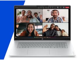 HP OmniBook 3 Laptop 17-dp0006nwx AMD Ryzen™ 5 40 43,9 cm (17.3") Full HD 8 GB LPDDR5-SDRAM 256 GB SSD Wi-Fi 6 (802.11ax) Windows 11 Pro, Zilver — thumbnail 4