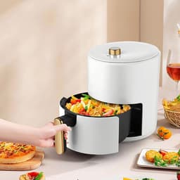 Luchtfriteuse Oven - Elektrische Frituurpan - Grote Maaltijden - 6L Capaciteit - 35x30x30cm - #911 — thumbnail 4
