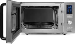 Magnetron Grill Convectie - Multifunctionele Oven - Snel Maaltijden Bereiden - 7 Voorgeprogrammeerde Menu's - 25 Liter Capaciteit - Zilverkleurig — thumbnail 3