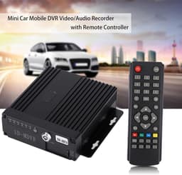 Car DVR Recorder,Car DVR Camera Car Dash Camera Mini Realtime Car Mobile DVR 4CH Video Audio Recorder Input with Remote Control — thumbnail 4