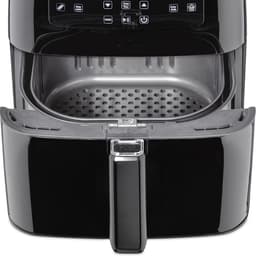 Heteluchtfriteuse XL - Airfryer groot - Gezond Koken - 12 Programma's - 6 Liter - Zwart — thumbnail 2