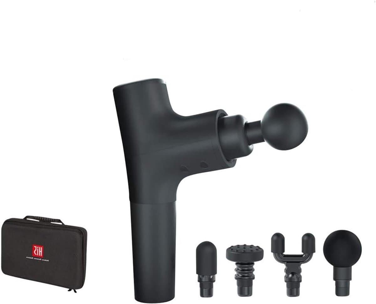 Massagepistool - Spierontspanningspistool Percussie massager - Spierherstel - Stille Borstelloze Motor - 0.9 kg - Zwart — afbeelding 1