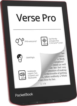 PocketBook Verse Pro Passion Red e-reader – Inclusief Citroen / Lemon Print Hoesje (shell cover) – Voordeelbundel — thumbnail 8