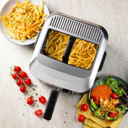 Friteuse - Frituurpan - Lekkere Snacks Maken - Koude Zone Technologie - 4 Liter - Zwart — thumbnail 3