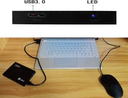 Externe Harde Schijf - Draagbare Opslag - Bestanden Opslaan - Plug and Play - 2.5 inch - Zwart — thumbnail 3