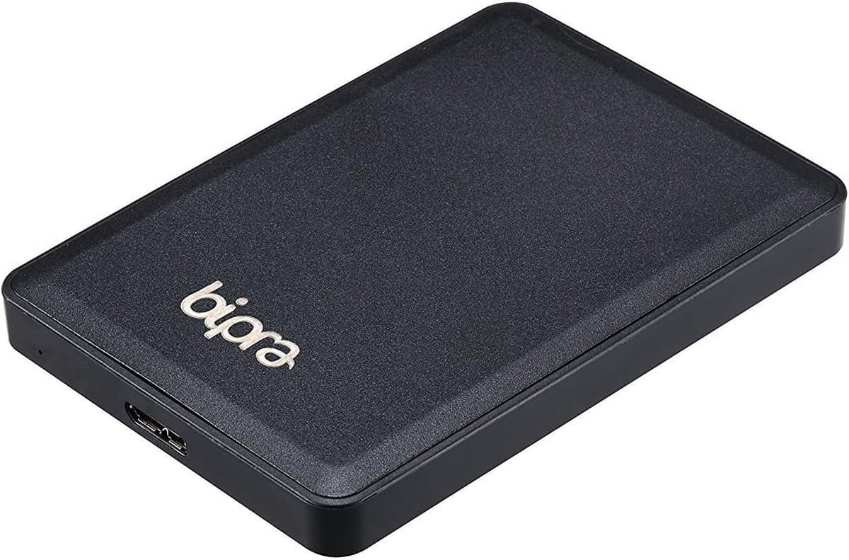 U3 2,5 inch USB 3.0 NTFS draagbare externe harde schijf - zwart (400GB) — afbeelding 1