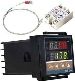 Store_8 - REX-C100 LED PID-controllerkits - Digitale thermostaat - Slimme temperatuurregeling - Alarmfunctie - AC110V-240V - Geschikt voor industri... — thumbnail 1